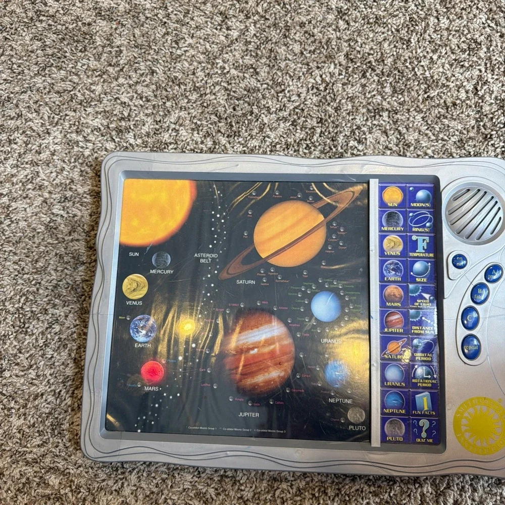 Smithsonian IN. Interactive Solar System: Travel in Space and Learn Vintage 90s